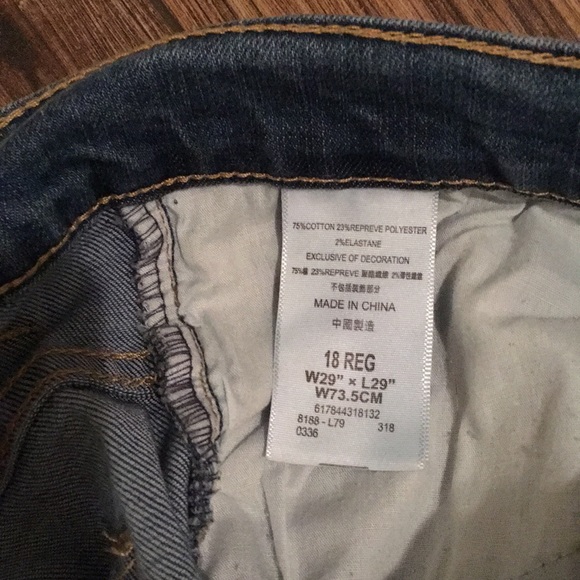 Levi’s Performance 511 Slim Jeans 29”x29” - Picture 3 of 6